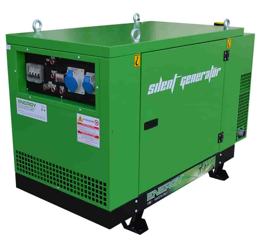 Stromaggregat Energy EY-7MDE-S 3000 U/min mit Elektrostart und Schallverhaubung